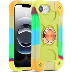 IPhone 16e, Stand, Full Body Rugged Heavy Duty Case, 20E-189PH004